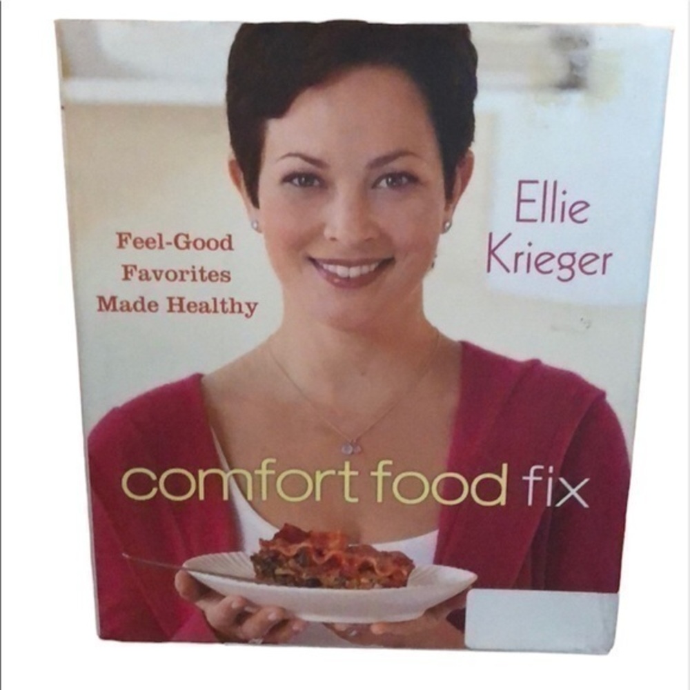 Ellie Krieger Comfort food fix, cook book.